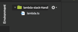 AWS Lambda code console